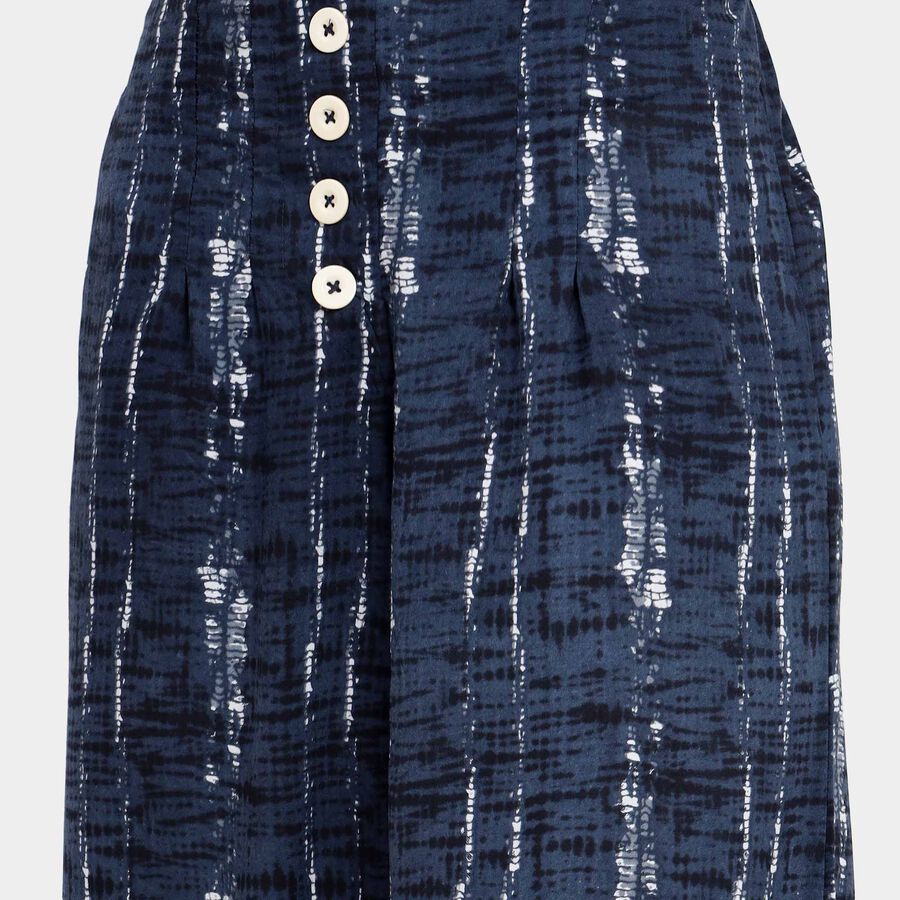 Printed Palazzo, Navy Blue, large image number null