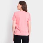 Ladies' Round Neck T-Shirt, Pink, small image number null