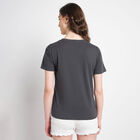 Round Neck T-Shirt, Dark Grey, small image number null