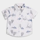 Boys'100% Cotton Casual Shirt, White, small image number null