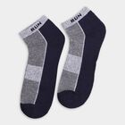 Men's Socks (Pack of 2), गहरा ग्रे, small