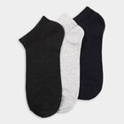 Men's Socks (Pack of 3), नेवी ब्लू, small