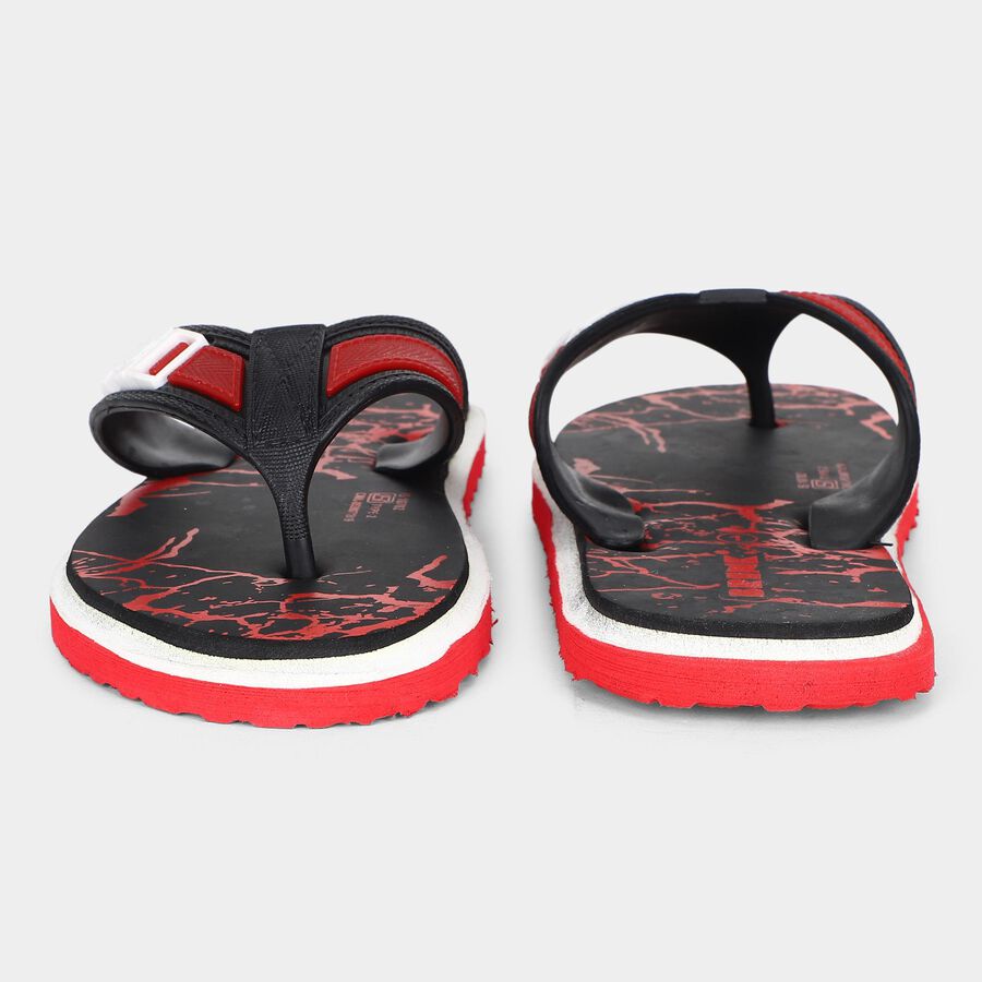 Boys' Slipper, लाल, large