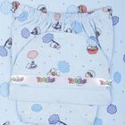 Infants Cotton Printed Baby Gift Set, Light Blue, small image number null