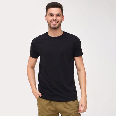 Men's Round Neck Half Sleeves T-Shirt