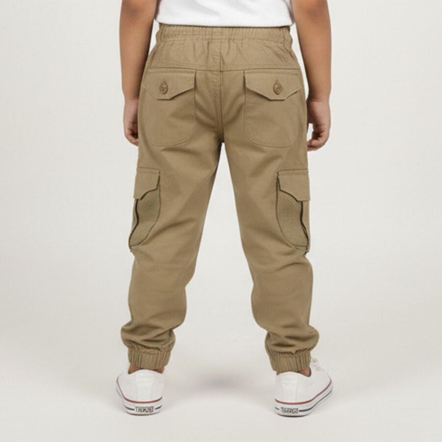 Boys' Trouser, गहरा पीला, large image number null