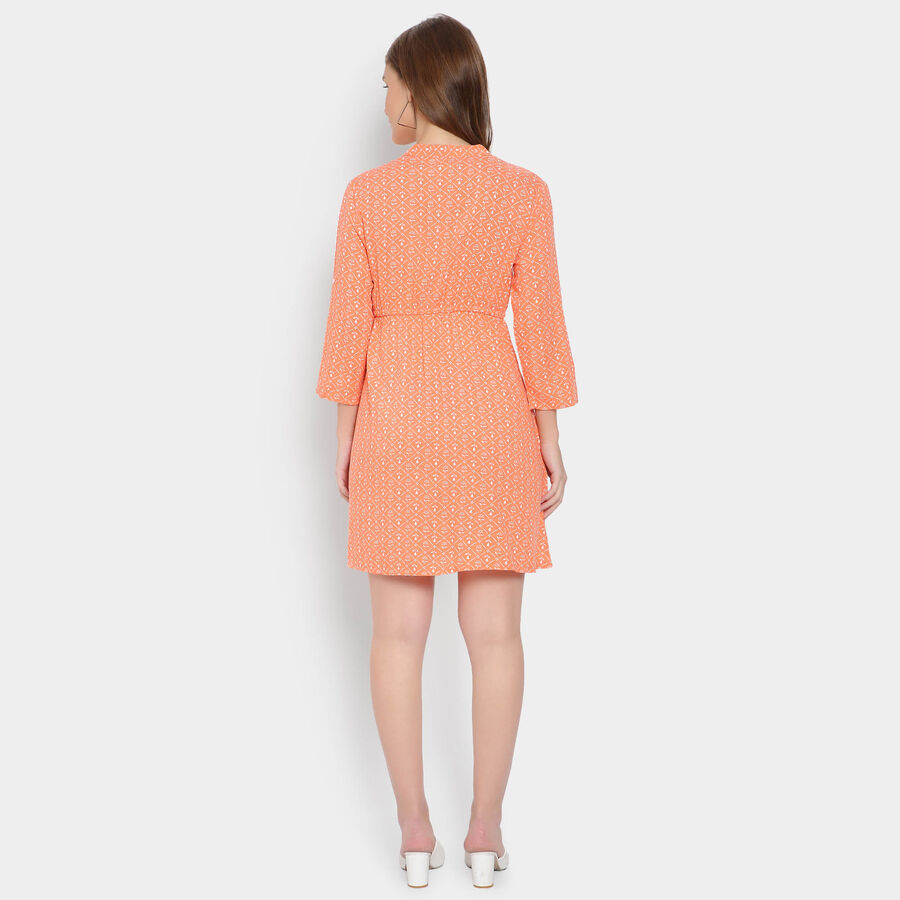 All Over Print Dress, मूँगा (कोरल), large image number null