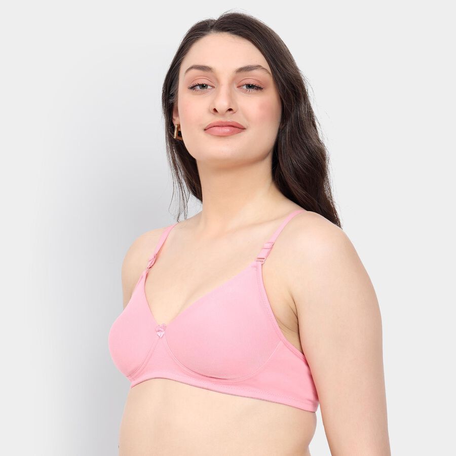 Ladies' Bra , Light Pink, large image number null