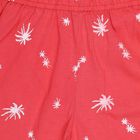 Girls' Pink Cotton Shorts, गुलाबी, small