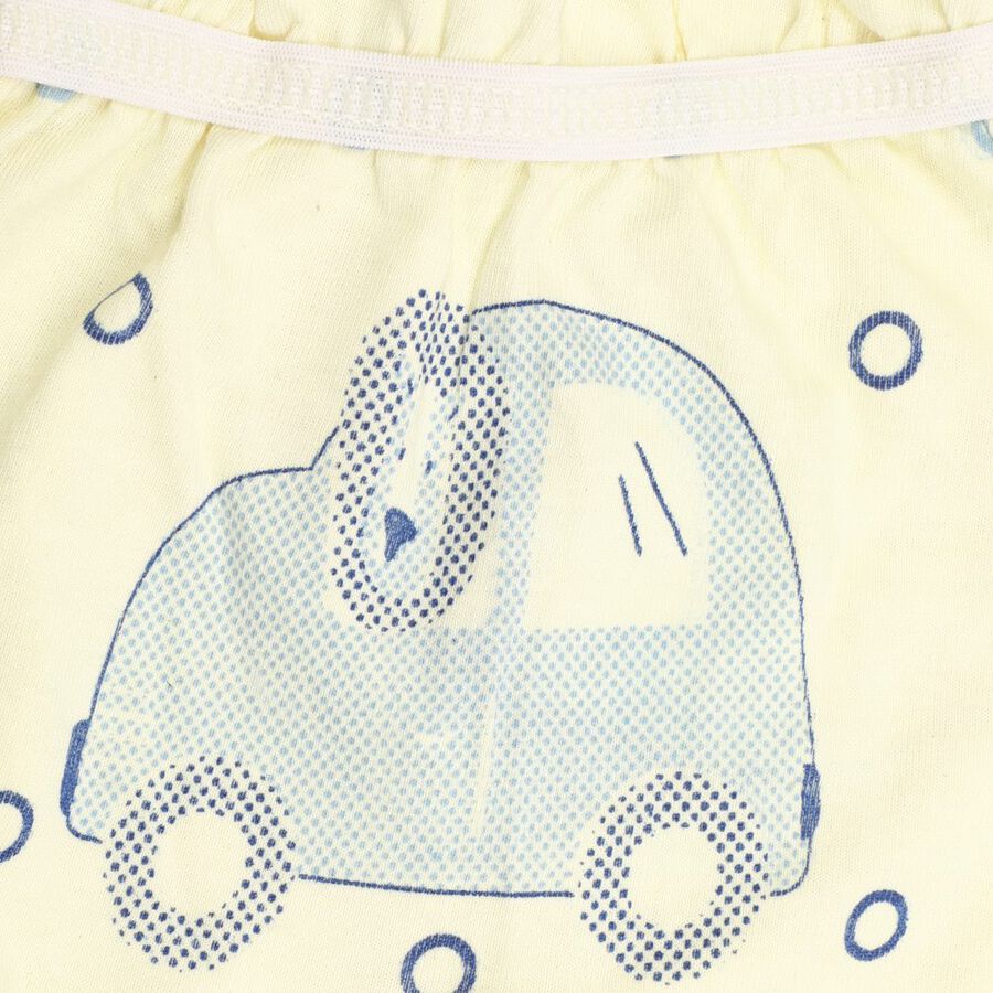 Infants' Cotton Bloomer, Yellow, large image number null