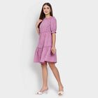 Ladies' Dress , बैंगनी, small image number null