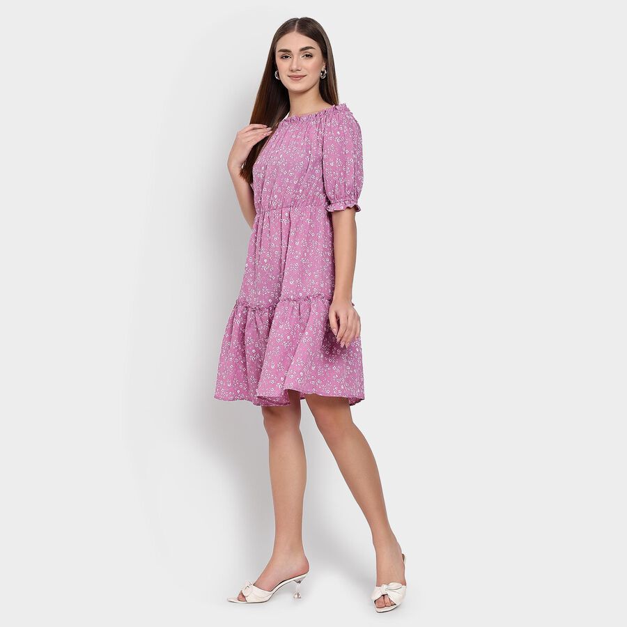 Ladies' Dress , बैंगनी, large image number null