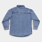 Boys' Casual Shirt, Light Blue, small image number null