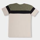 Boys' 100% Cotton Half Sleeves T-Shirt , Olive, small image number null