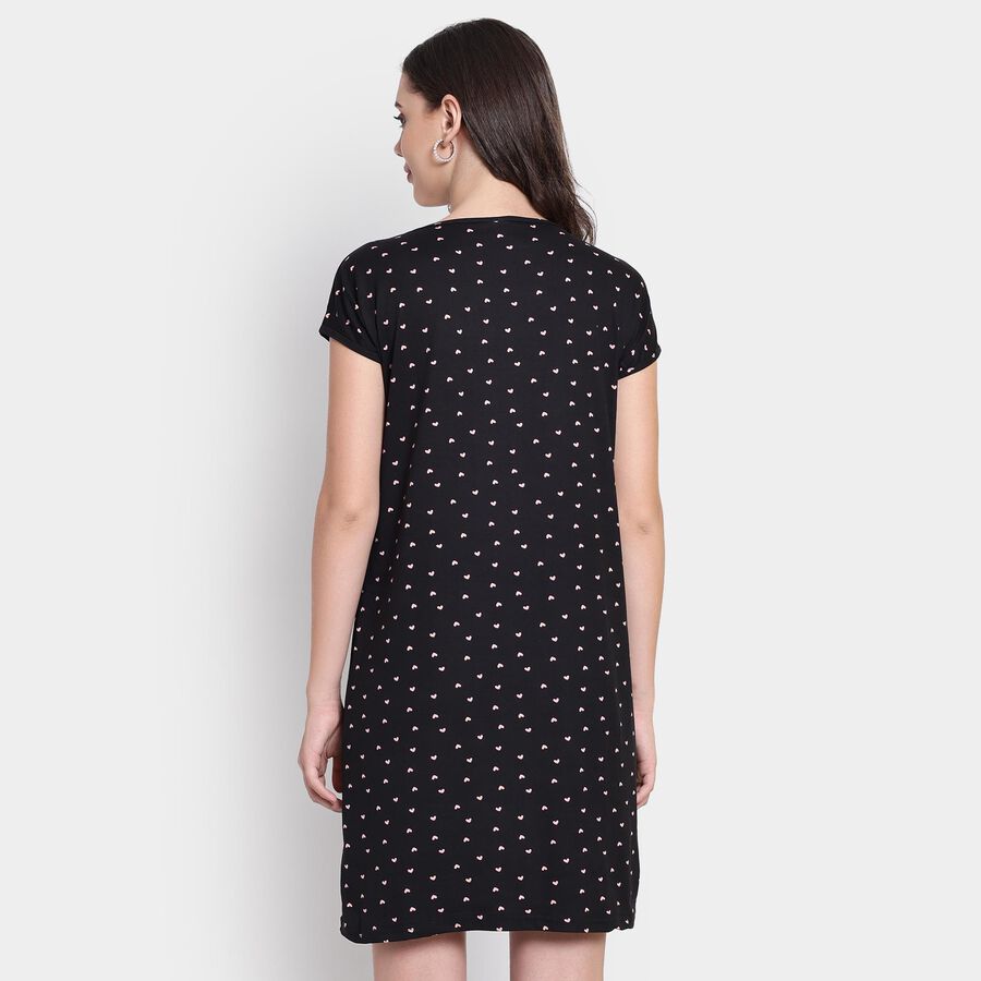 Ladies' Nighty , Black, large image number null