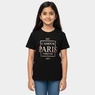 Girls' T-Shirt, काला, small