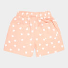 Girls All Over Print Shorts, Peach, small image number null