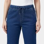 Women's Navy Blue Skinny Fit Classic Jeans, Mid Blue, small