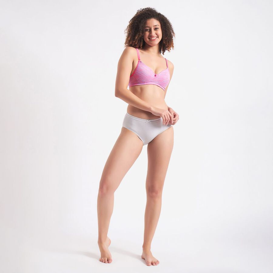 Ladies' Padded Bra, गुलाबी, large image number null