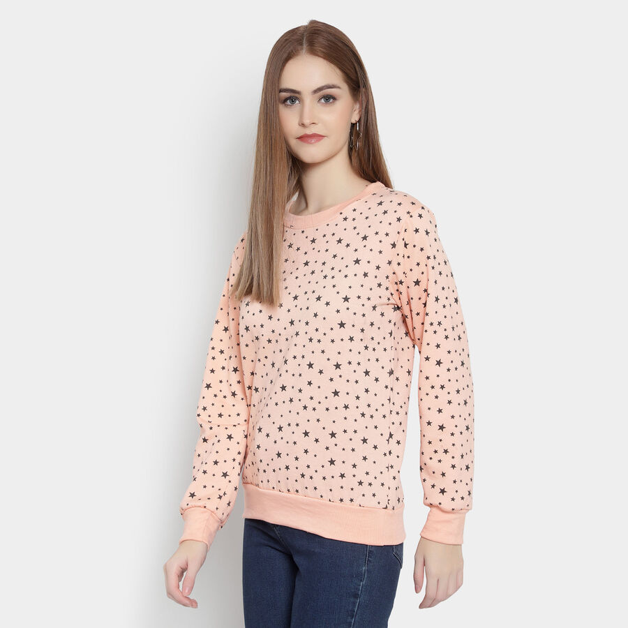 All Over Print Sweatshirt, Peach, large image number null