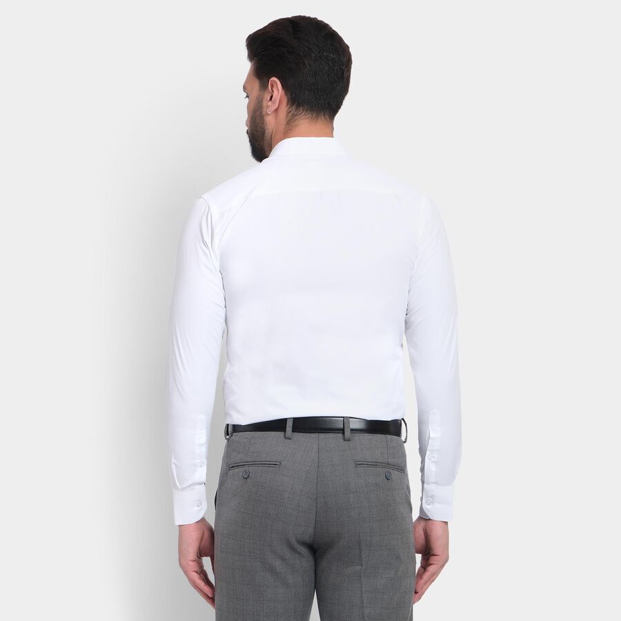 Men's Formal Shirt, सफ़ेद, large