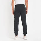 Solid Track Pants, Dark Green, small image number null