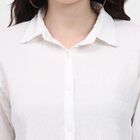Ladies' Shirt , Off White, small