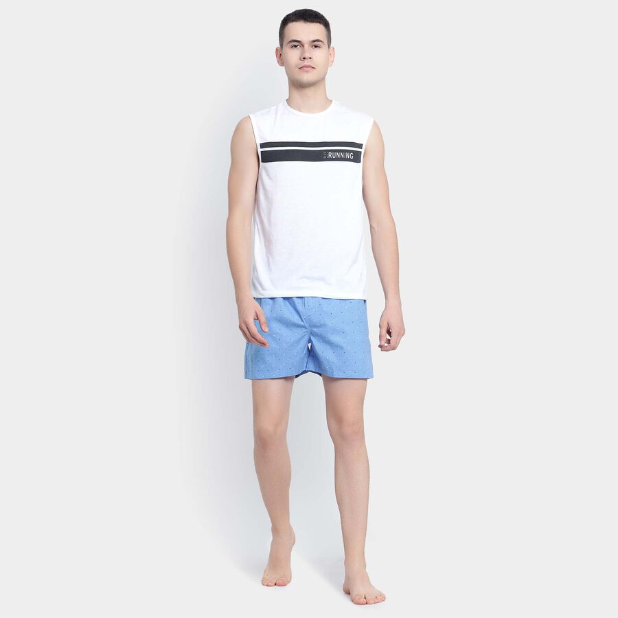 Cotton Boxers, Dark Blue, large image number null