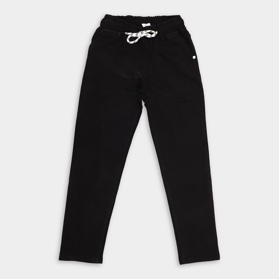 Boys' Jeans, काला, large image number null