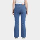 Women's Blue Slim Fit High-Rise Jeans, Mid Blue, small