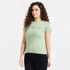 Round Neck T-Shirt, Light Green, small image number null