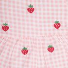 Infant Girls' 100% Cotton Frock , Pink, small image number null