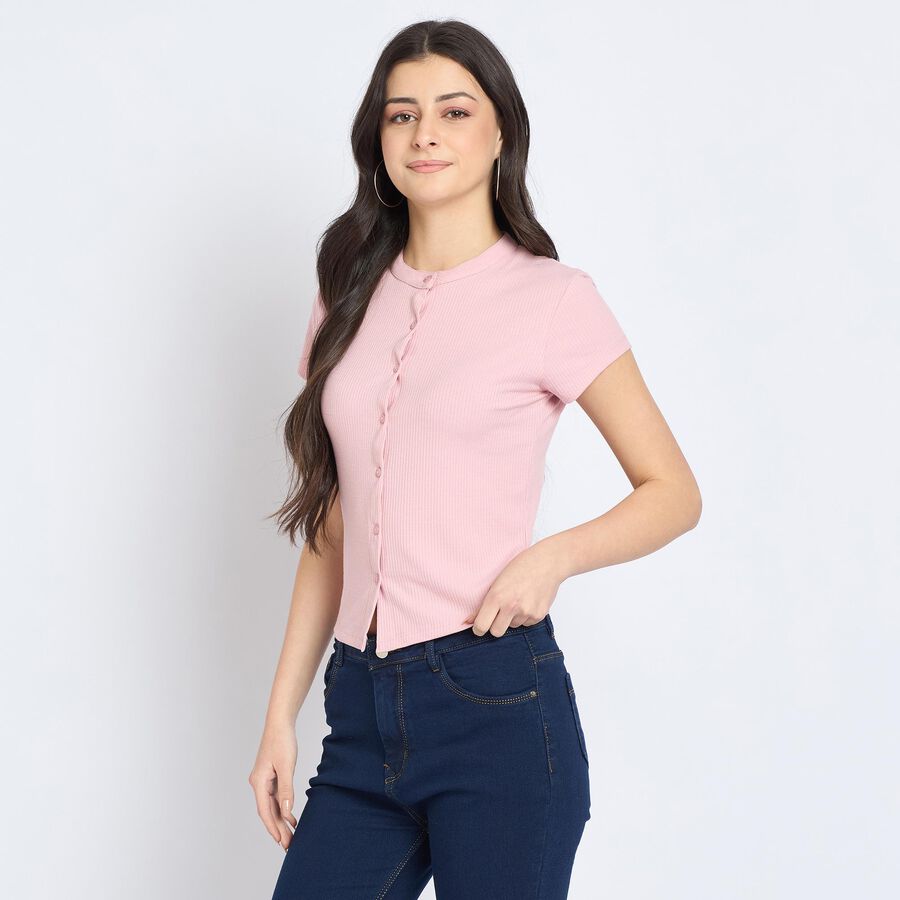 Ladies' Shirt, Pink, large