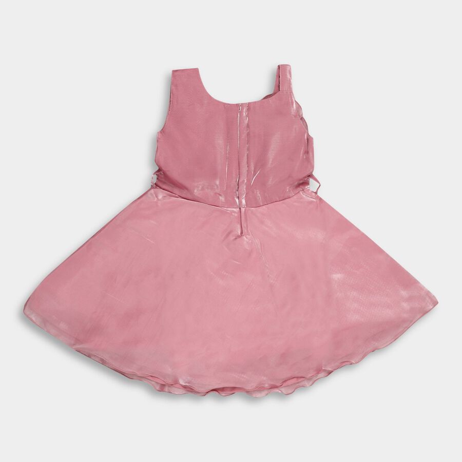Girl's Frock , गुलाबी, large image number null