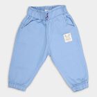 Infants' Cotton Trousers, Mid Blue, small image number null