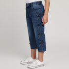 Girls' Light Blue Regular Fit Jeans, हल्का नीला, small image number null