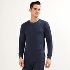 Men's Thermal Upper, मध्यम नीला, small image number null