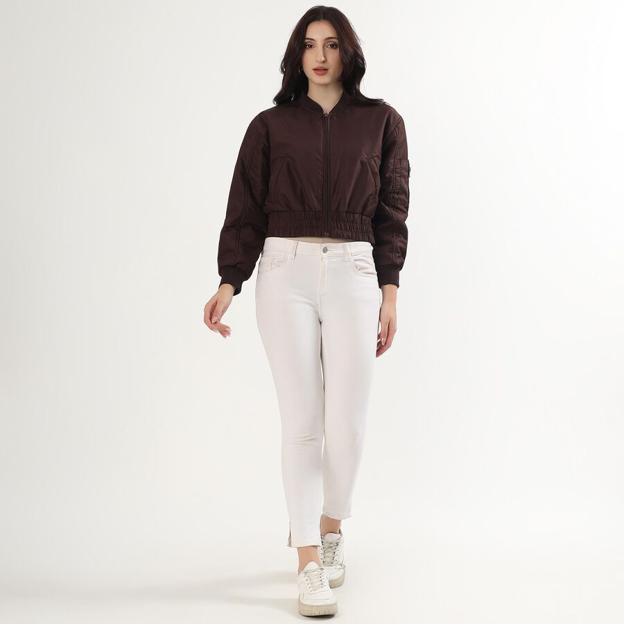 Ladies' Jacket, भूरा, large image number null