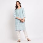 Ladies' Kurta, हल्का ग्रे, small image number null