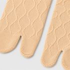 Women's Beige Regular Fit Pack of 1 Socks, Beige, small