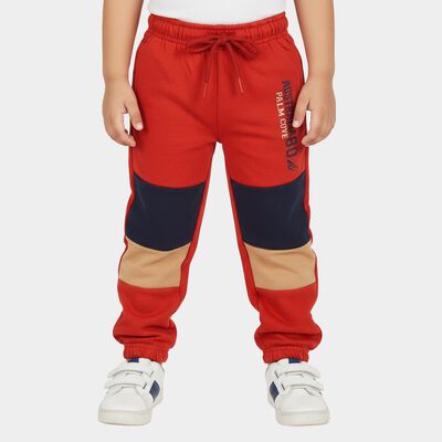 Boys Rust Regular Fit Solid Pyjama