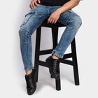 Men's Skinny Jeans, Mid Blue, small image number null