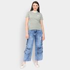Ladies' Round Neck T-Shirt, Light Green, small image number null