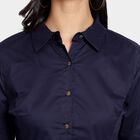 Ladies' Shirt, Navy Blue, small image number null