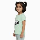 Girls' 100% Cotton T-Shirt, Light Green, small image number null