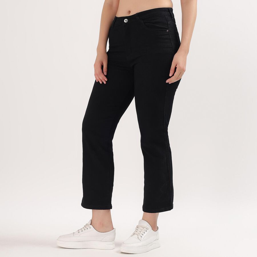 Ladies' Jeans, काला, large image number null