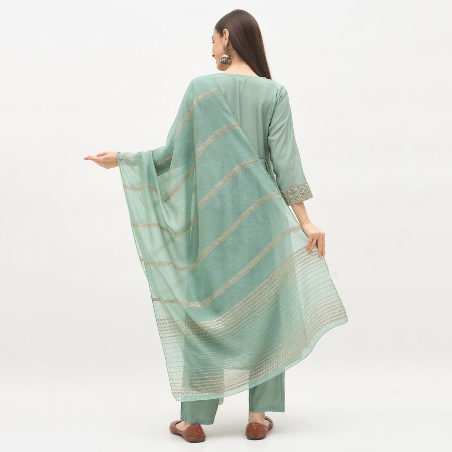 Ladies' Ethnic Set, Light Green, large image number null