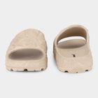 Women's Soft Beige Open-Toe Casual Slippers, गहरा पीला, small