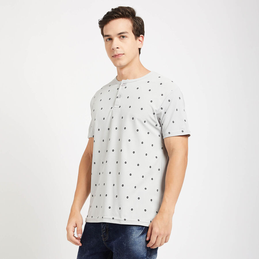 Henley T-Shirt, Light Grey, large image number null