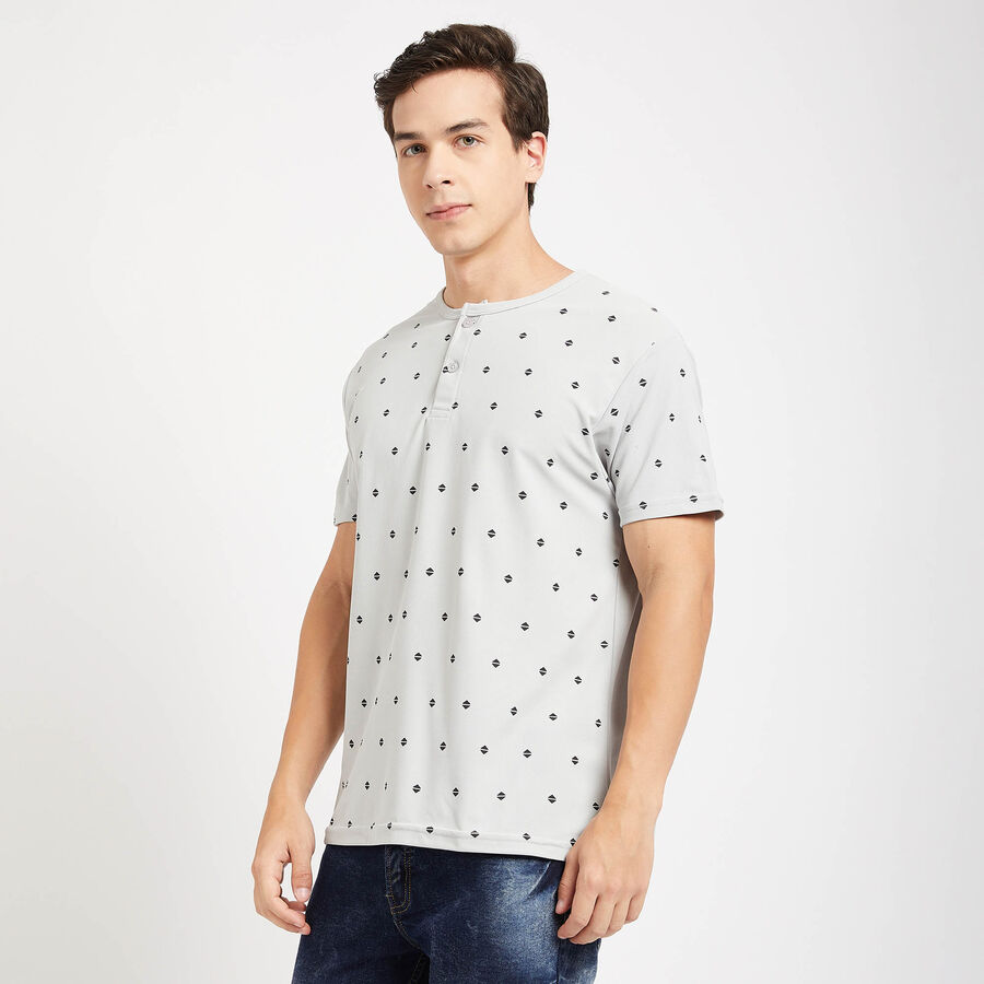 हेनले टी-शर्ट, हल्का ग्रे, large image number null